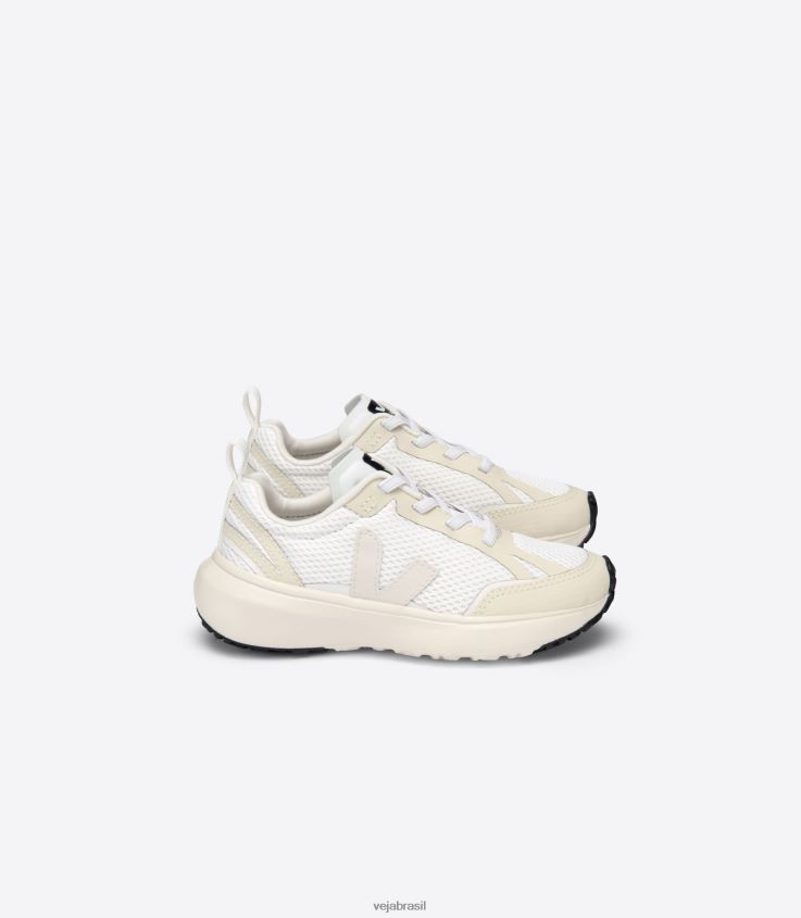 cadarços elásticos alveomesh branco série pierrecrianças Veja X202661267