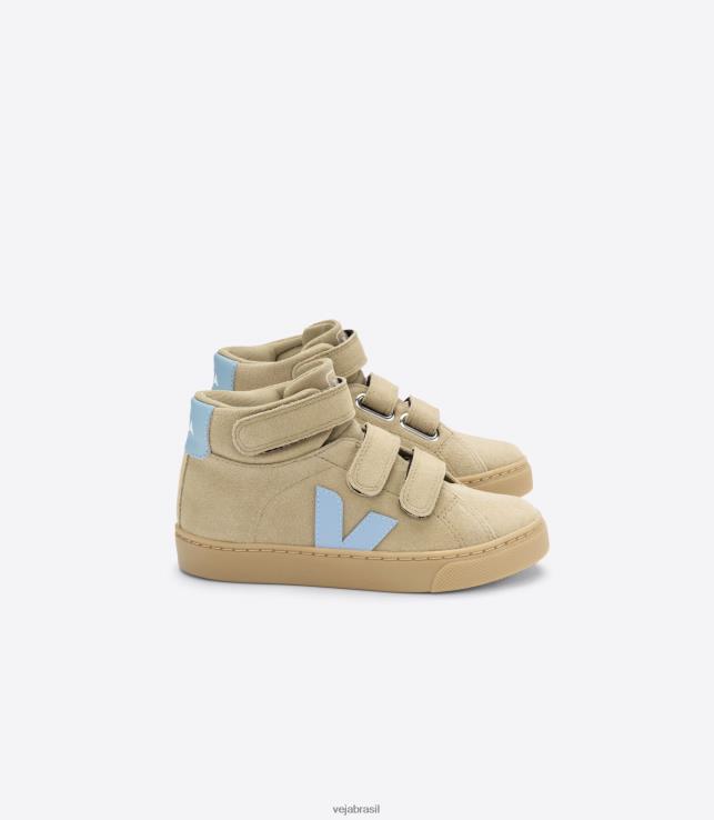 veja brasil 0V820311 crianças esplar mid suede dune steel