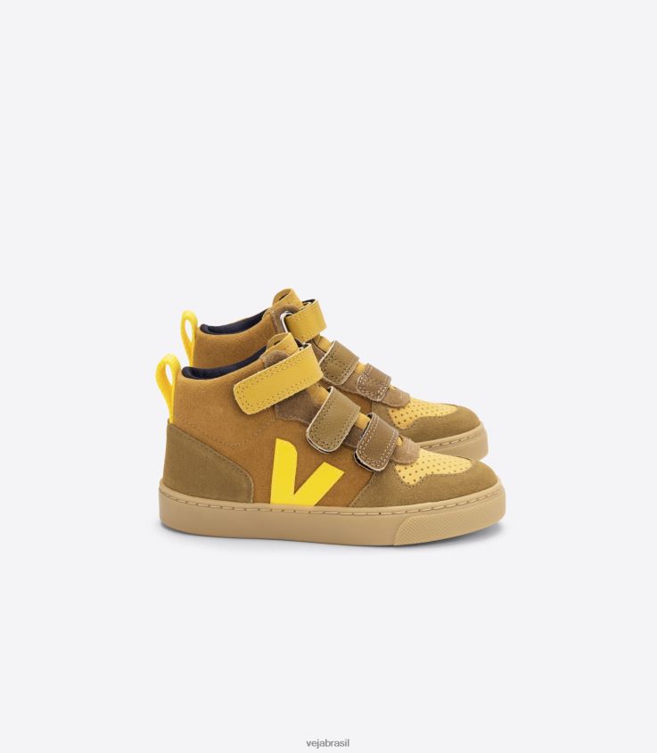 tônico camel multico de camurça média perfeitacrianças Veja X202662055