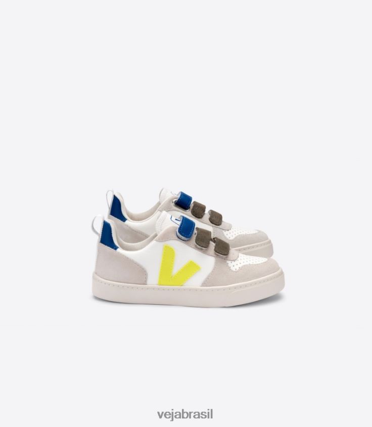 x bonton branco jaune fluo índigocrianças Veja X20266379