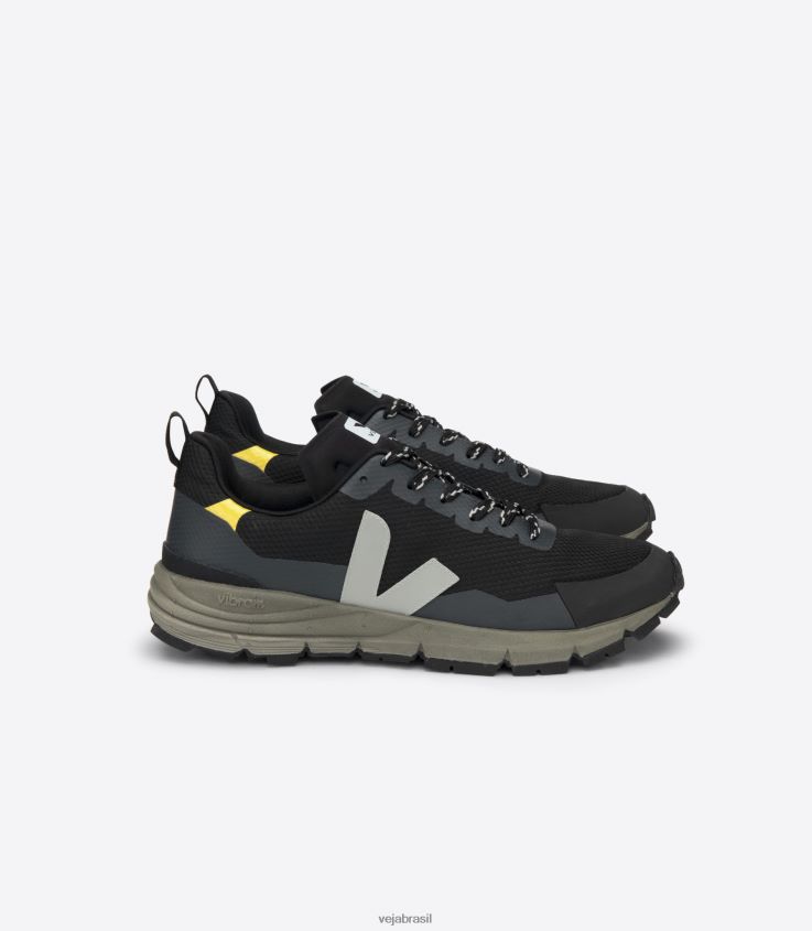 perfeito alveomesh preto oxford cinza tônicohomens Veja X20266987