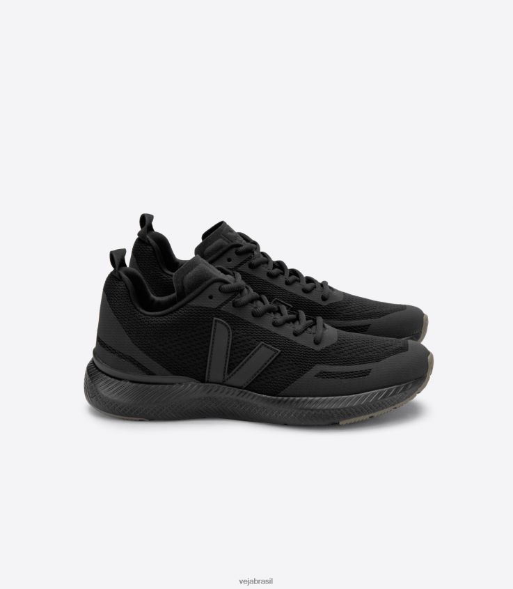 caqui preto completo de malha de engenharia perfeitahomens Veja X202661005