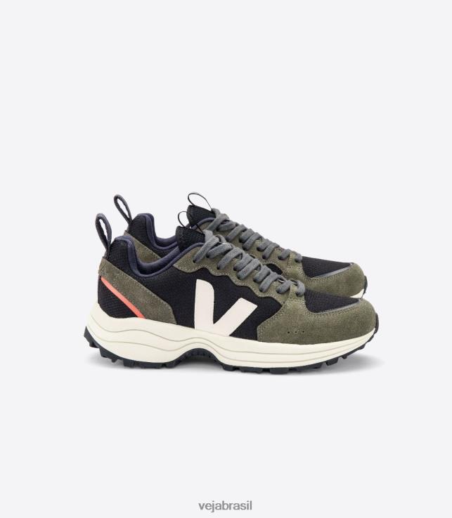 veja brasil 0V820182 homens venturi b-mesh azeitona preta pierre