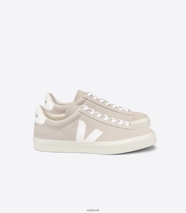 nobuck premium branco naturalmulheres Veja X202661174