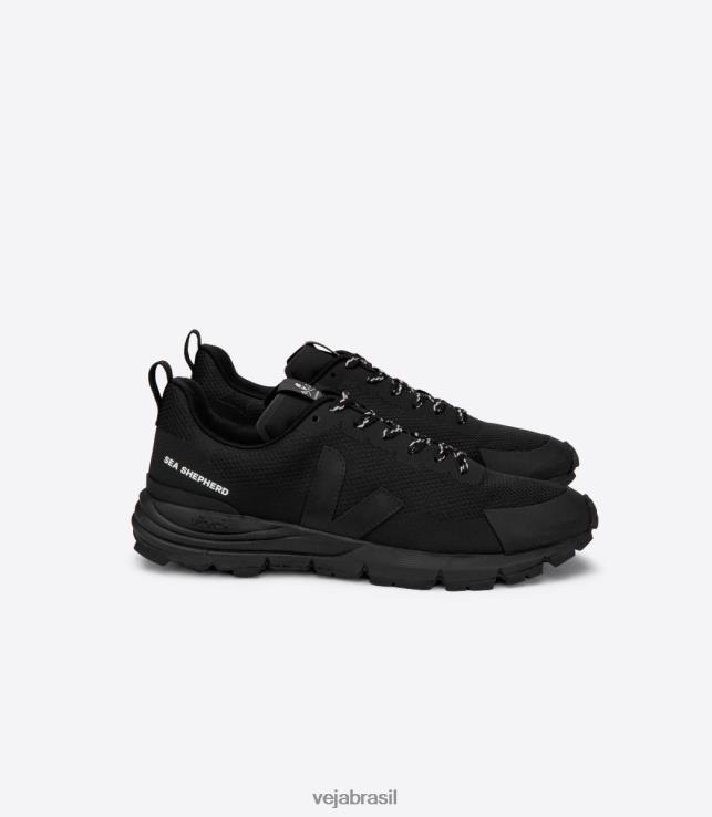 veja brasil 0V820256 mulheres Dekkan Veja x Sea Shepherd Black