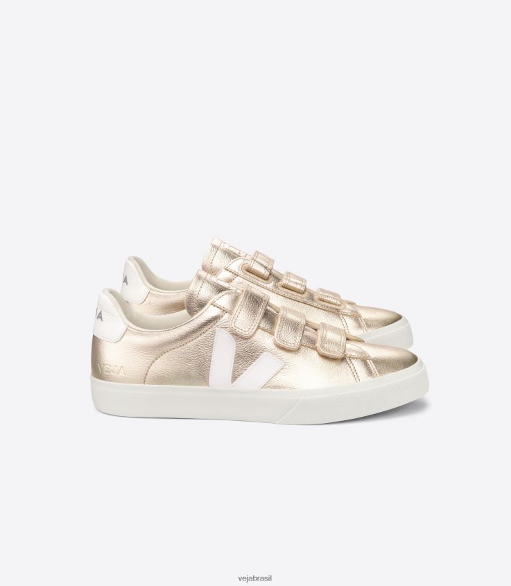 couro premium sem cromo branco platinamulheres Veja X202661528
