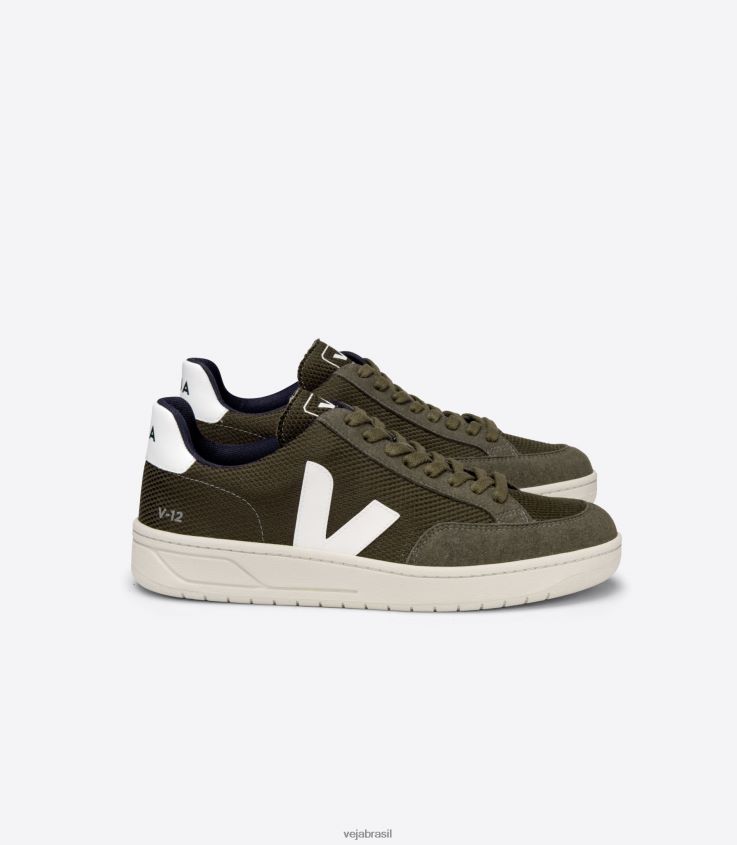 vegan b-mesh verde-oliva brancomulheres Veja X202661557