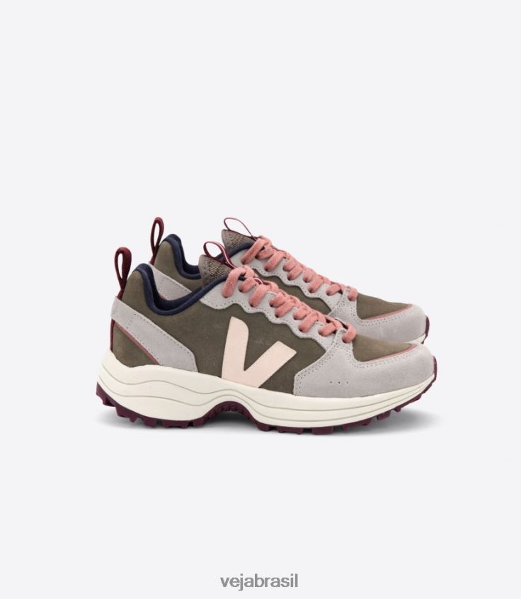 venturi camurça caqui sable oxford-cinzamulheres Veja X20266230